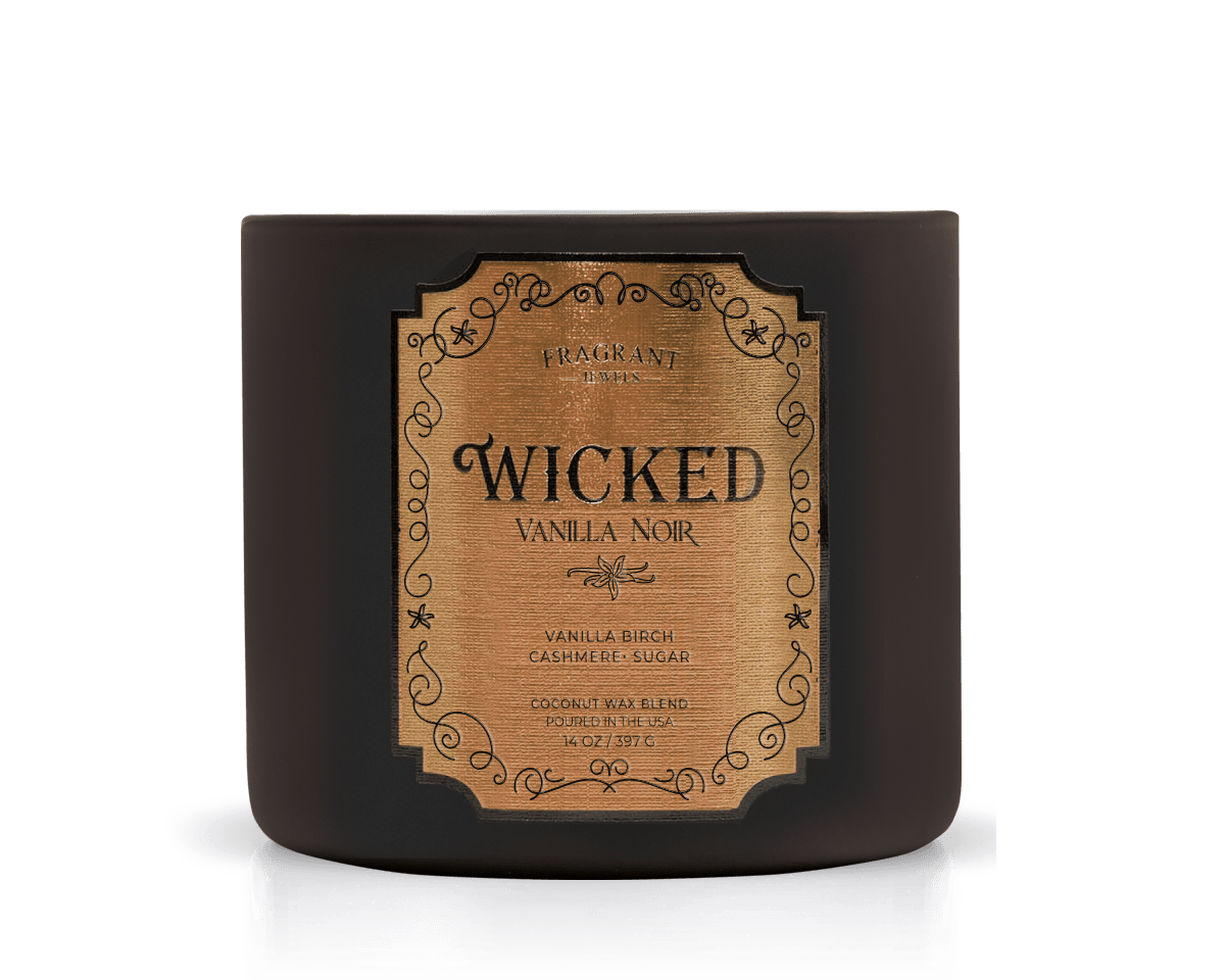 Wicked Vanilla Noir - Jewel Candle (Without Jewelry)