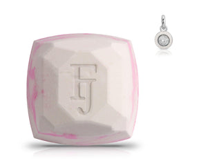 April Diamond Birthstone Charm - Bath Bomb