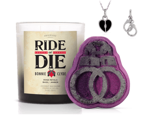 Bonnie & Clyde - Candle and Bath Bomb Set