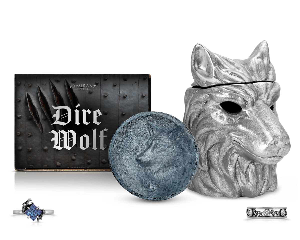 Dire Wolf - Candle and Bath Bomb Set