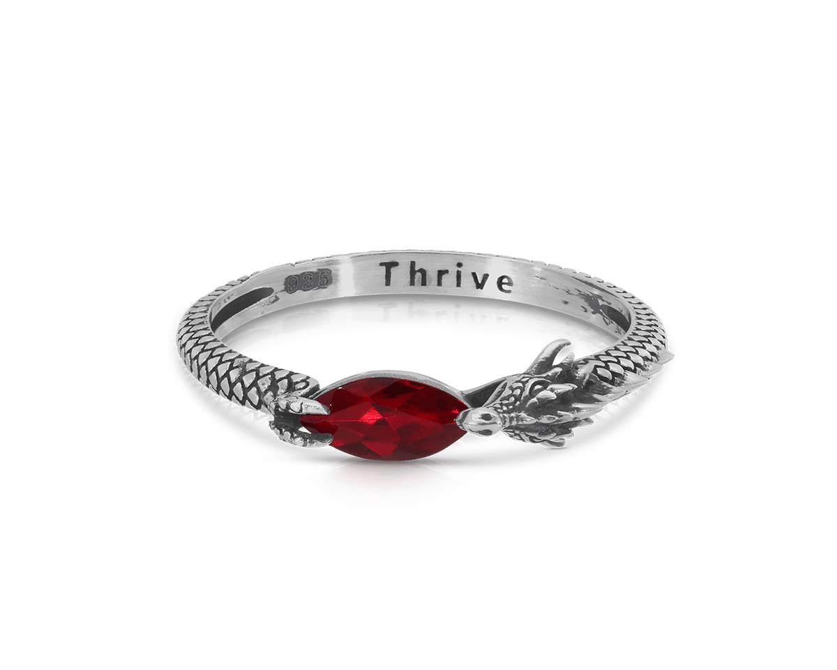 Dragons of the Elements Ring - Fire - "Thrive"