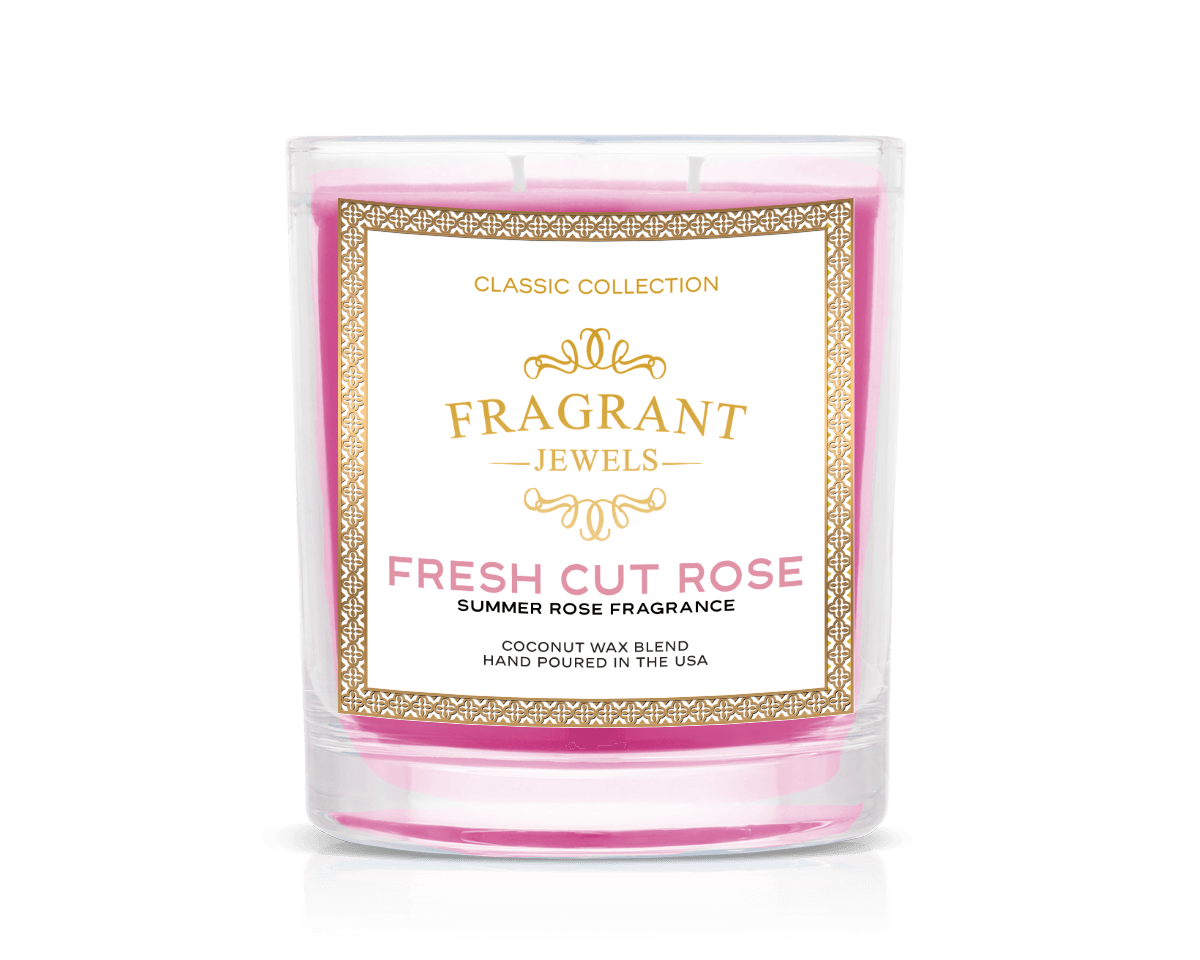 Fresh Cut Rose - Candle (without Jewelry)