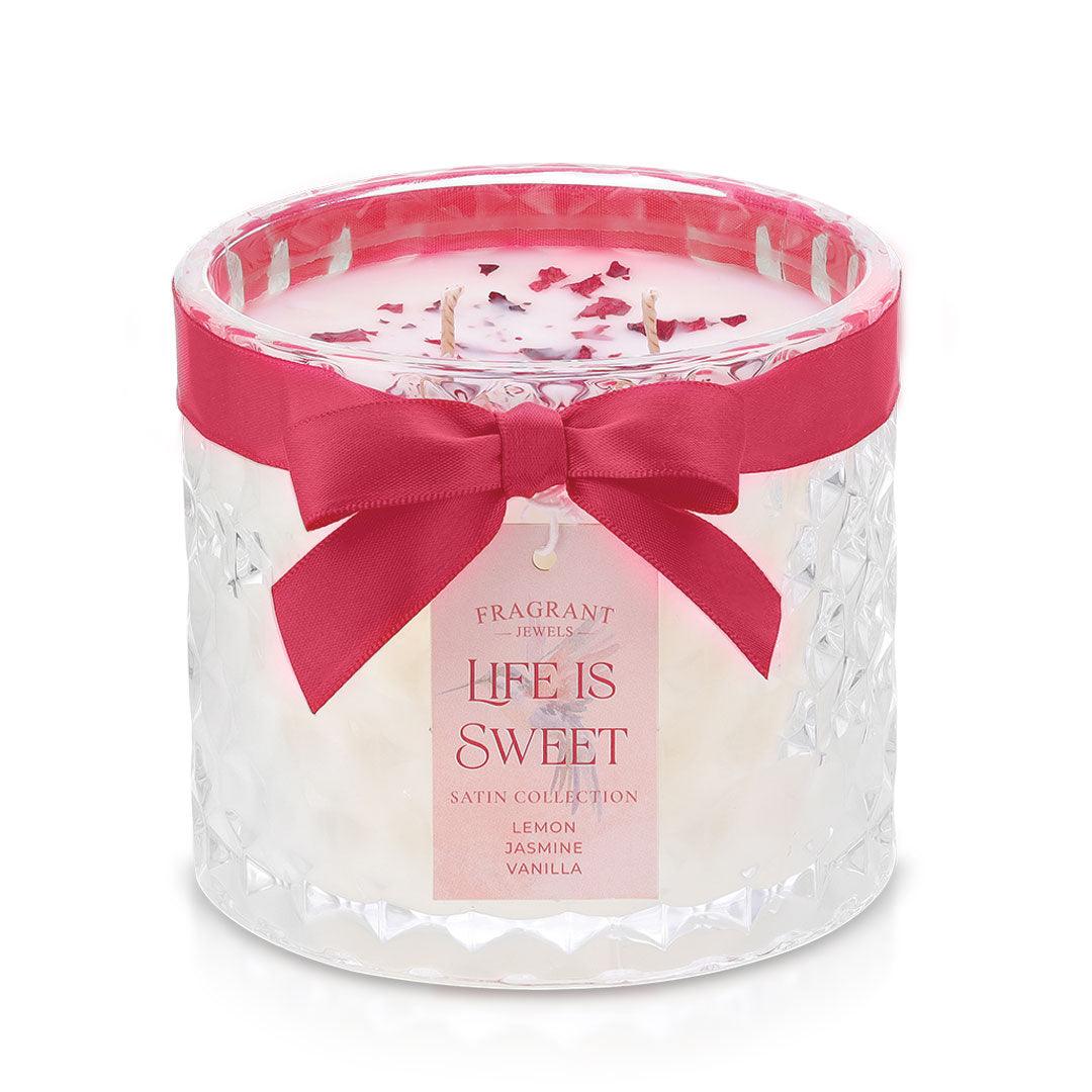 Life is Sweet - Satin Collection - Jewel Candle