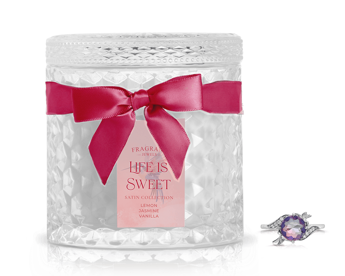 Life is Sweet - Satin Collection - Jewel Candle