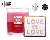 Love is Love - Candle and Bath Bomb Set