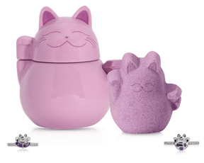 Lucky Cat - Candle and Bath Bomb Set