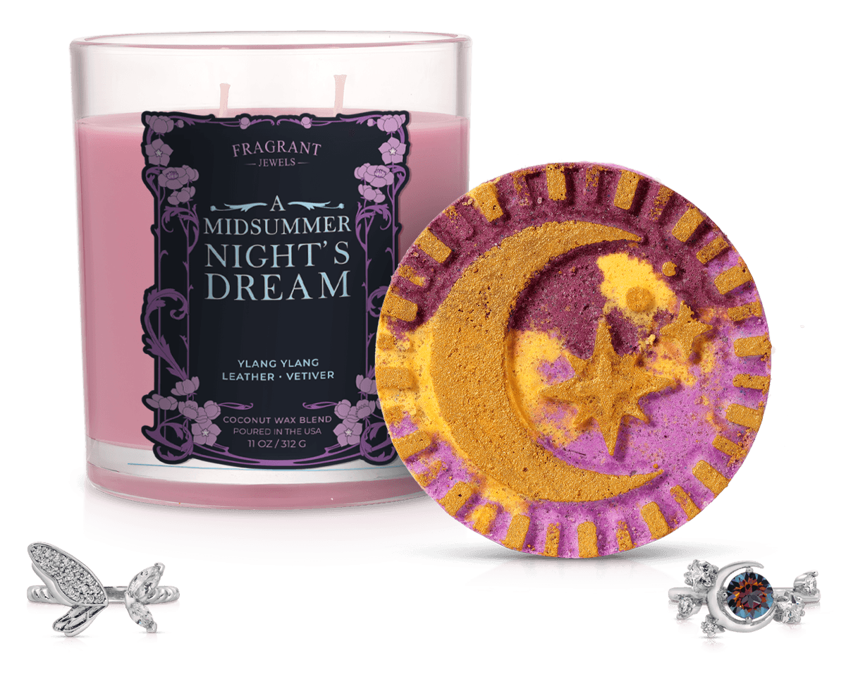 A Midsummer Night's Dream - Candle and Bath Bomb Set