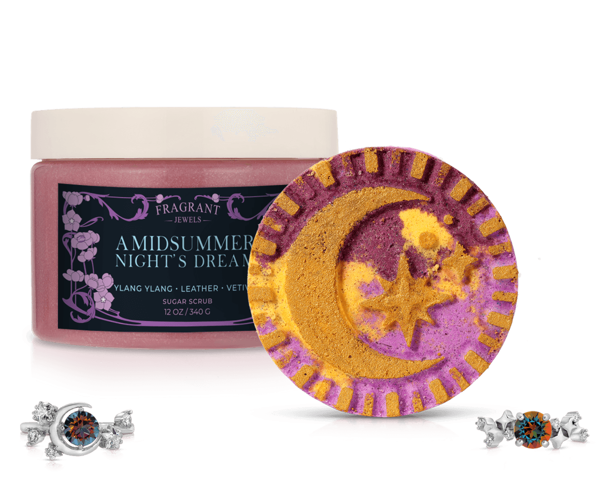 A Midsummer Night's Dream - Bath Bomb and Body Scrub Set