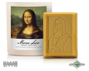 Mona Lisa - Candle and Bath Bomb Set