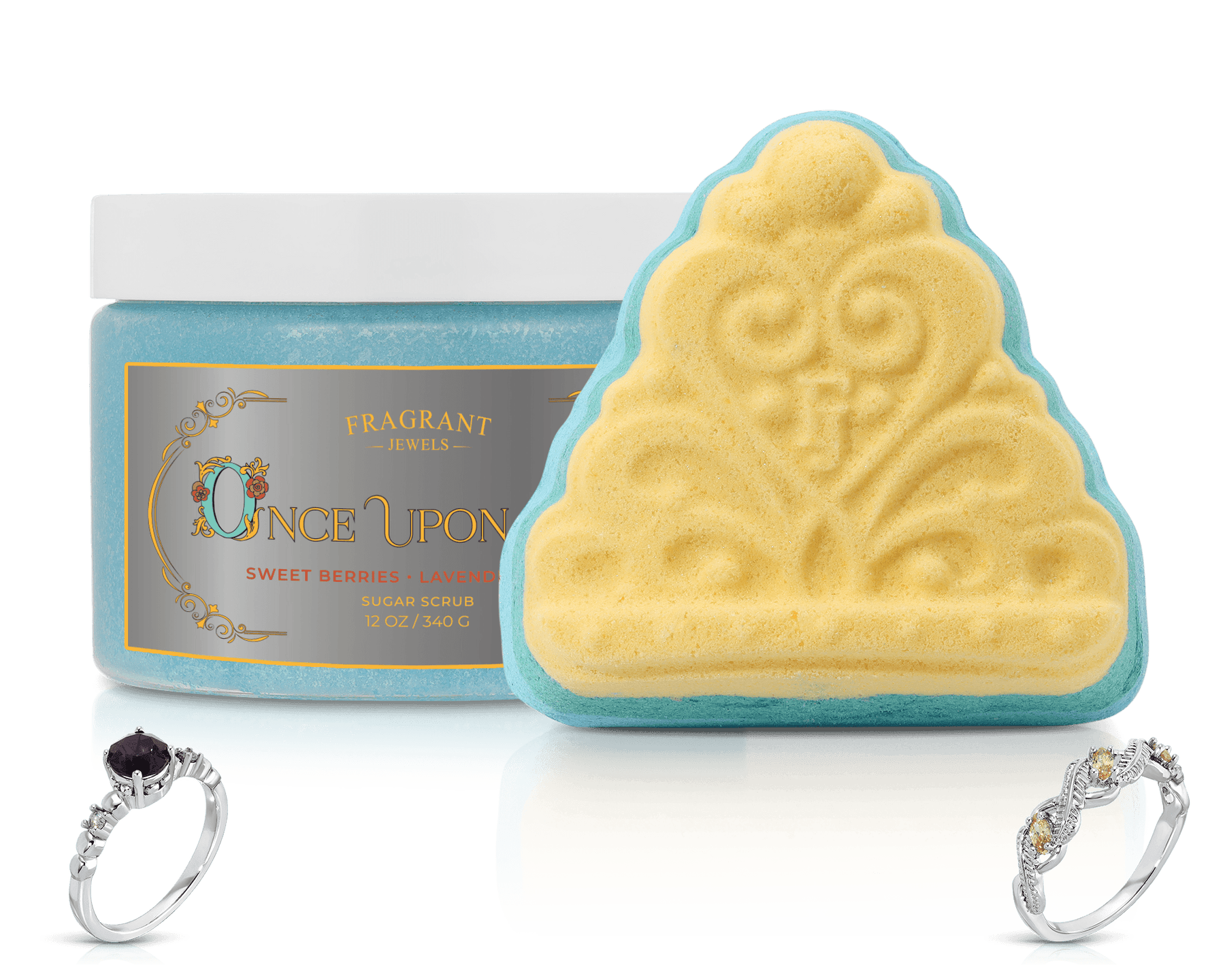 Once Upon a Time - Bath Bomb and Body Scrub Set