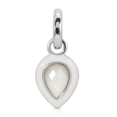 June Pearl  Birthstone Charm - Pear