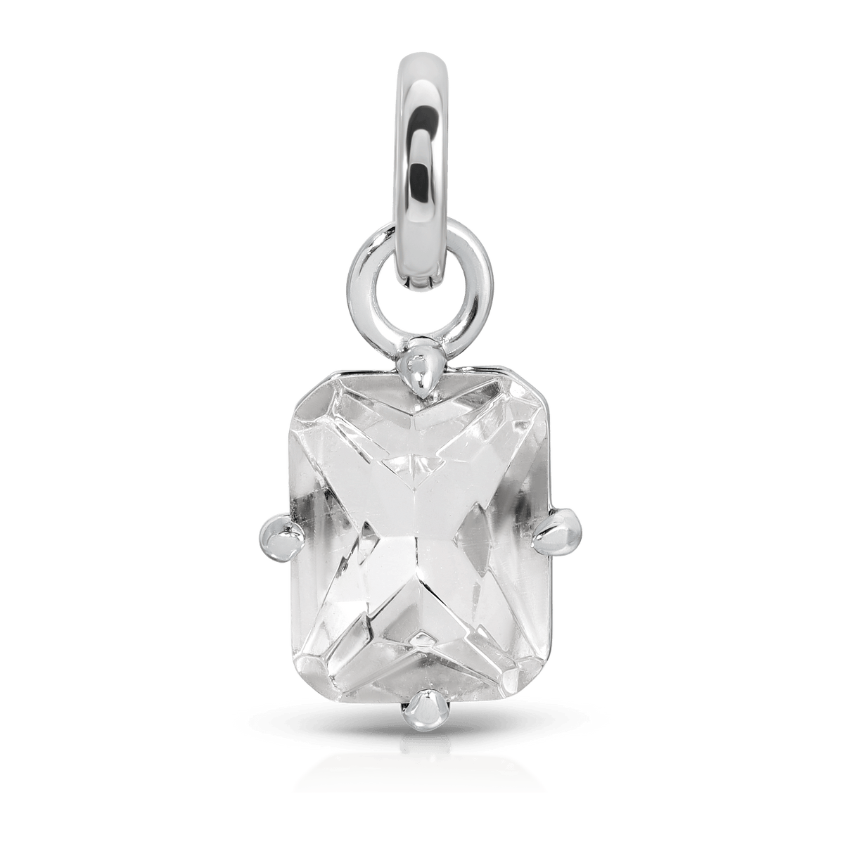 April Diamond Birthstone Charm - Emerald