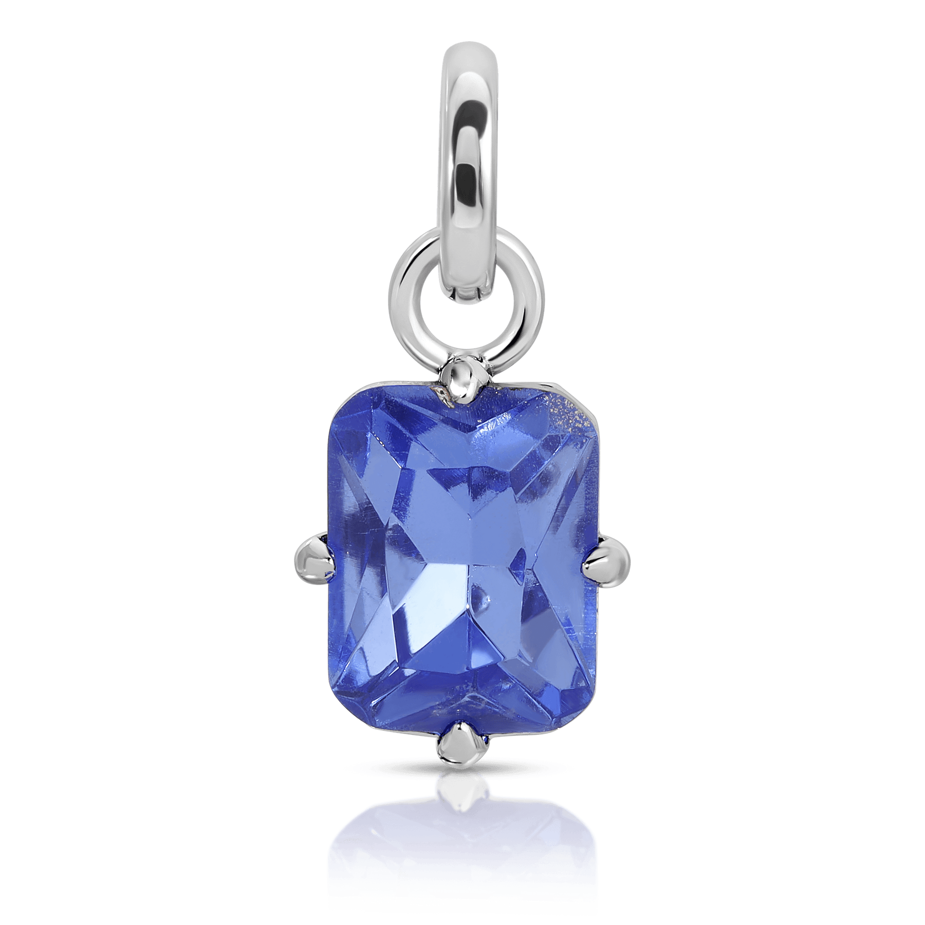 September Sapphire Birthstone Charm - Emerald