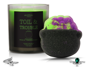 Toil & Trouble - Candle and Bath Bomb Set