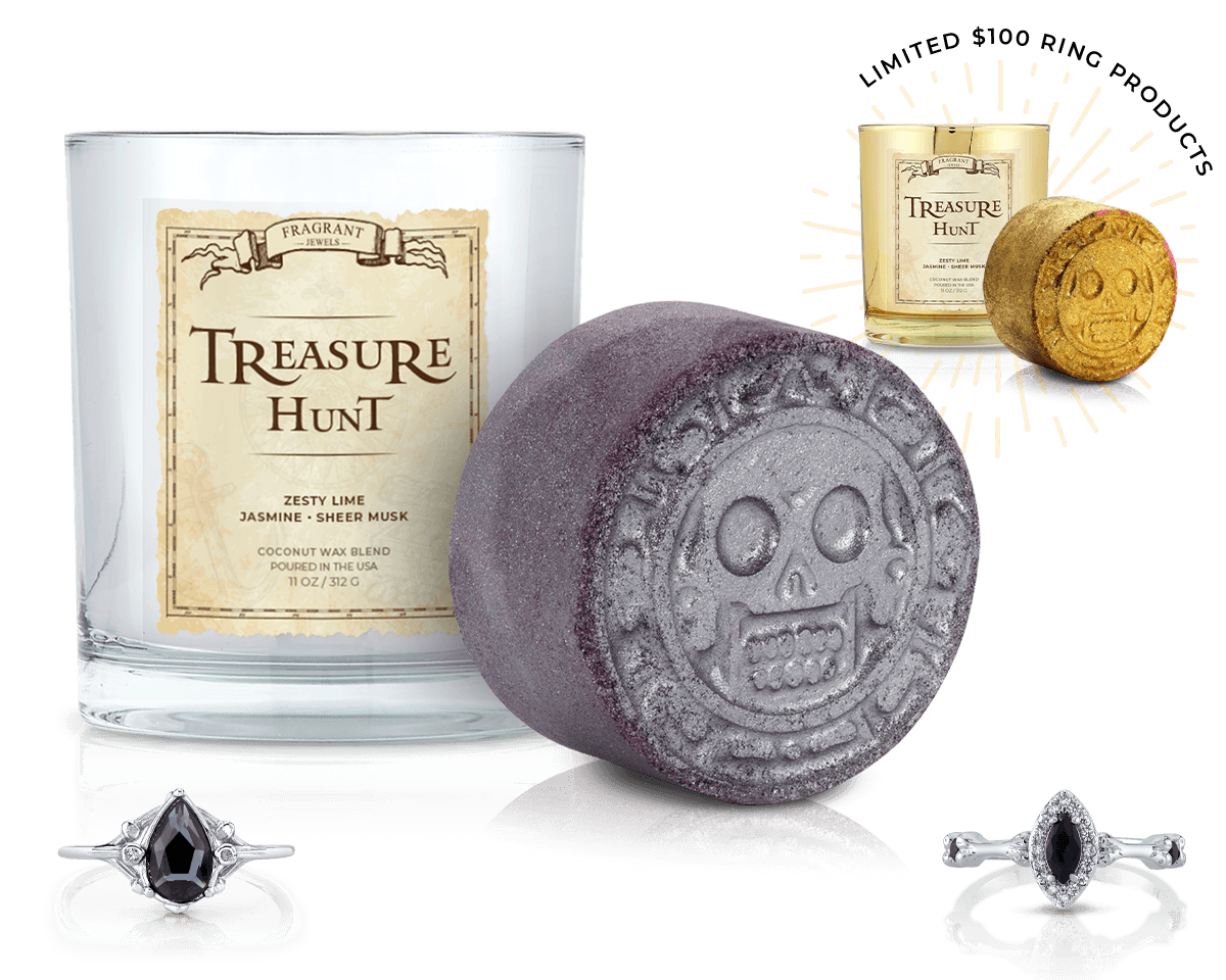 Treasure Hunt - Candle and Bath Bomb Set