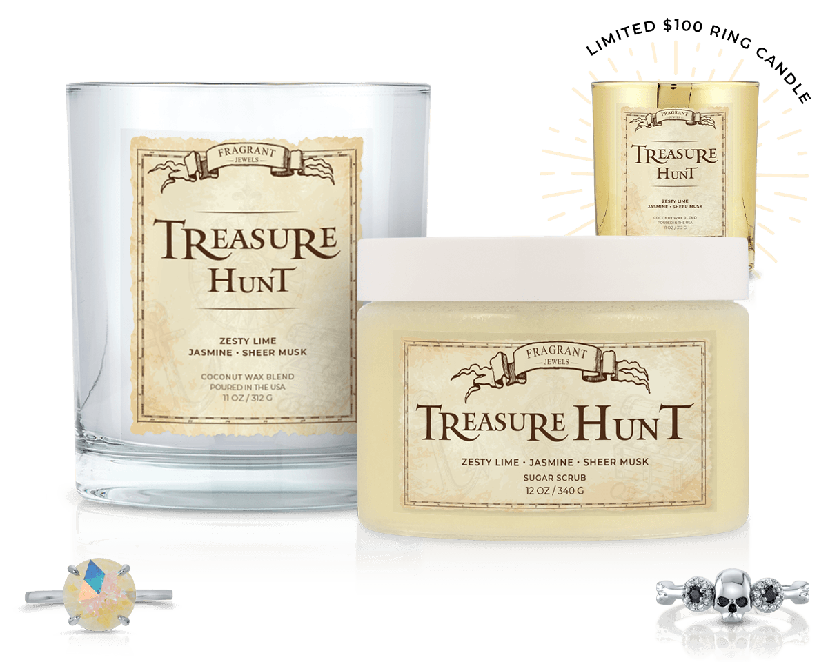 Treasure Hunt - Candle and Body Scrub Set