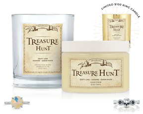 Treasure Hunt - Candle and Body Scrub Set