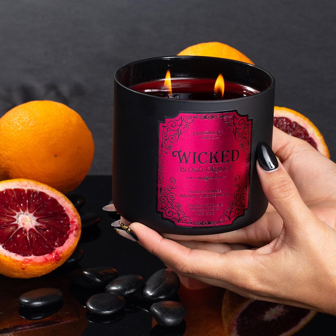 Wicked: Blood Orange - Jewel Candle