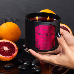 Wicked: Blood Orange - Jewel Candle