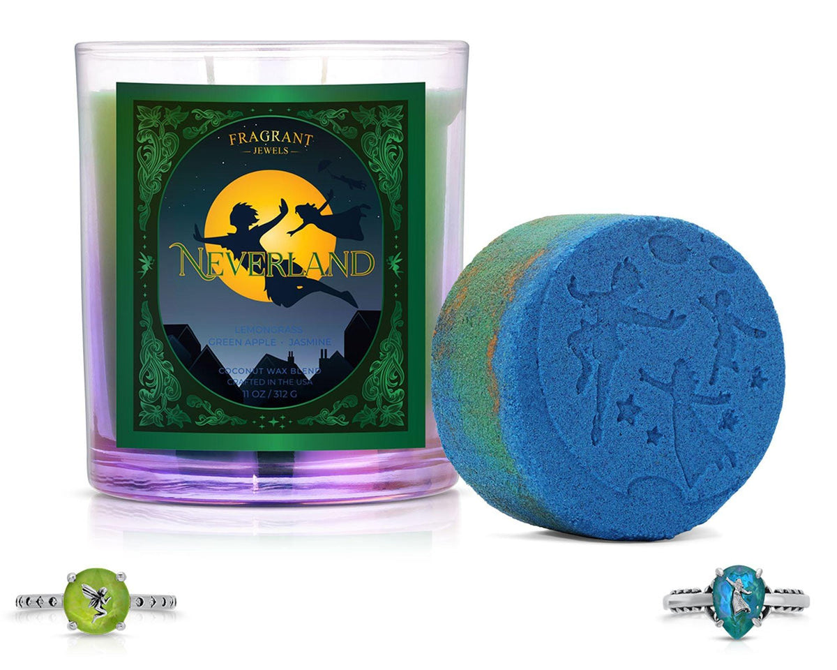 Neverland - Candle and Bath Bomb Set