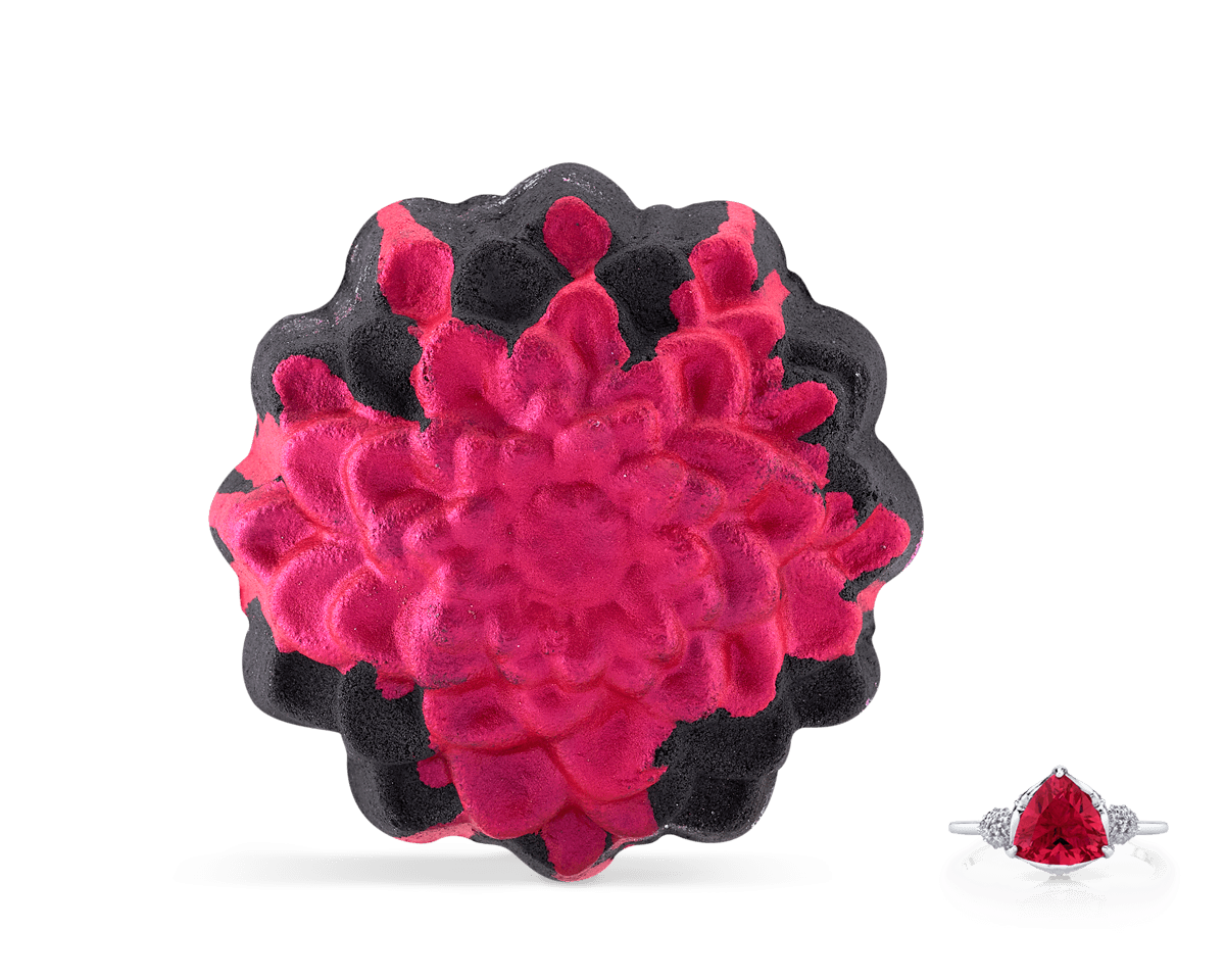 Black Dahlia - Satin Collection - Bath Bomb