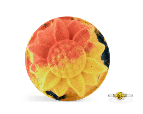 Blue Skies - Sunflowers - Bath Bomb