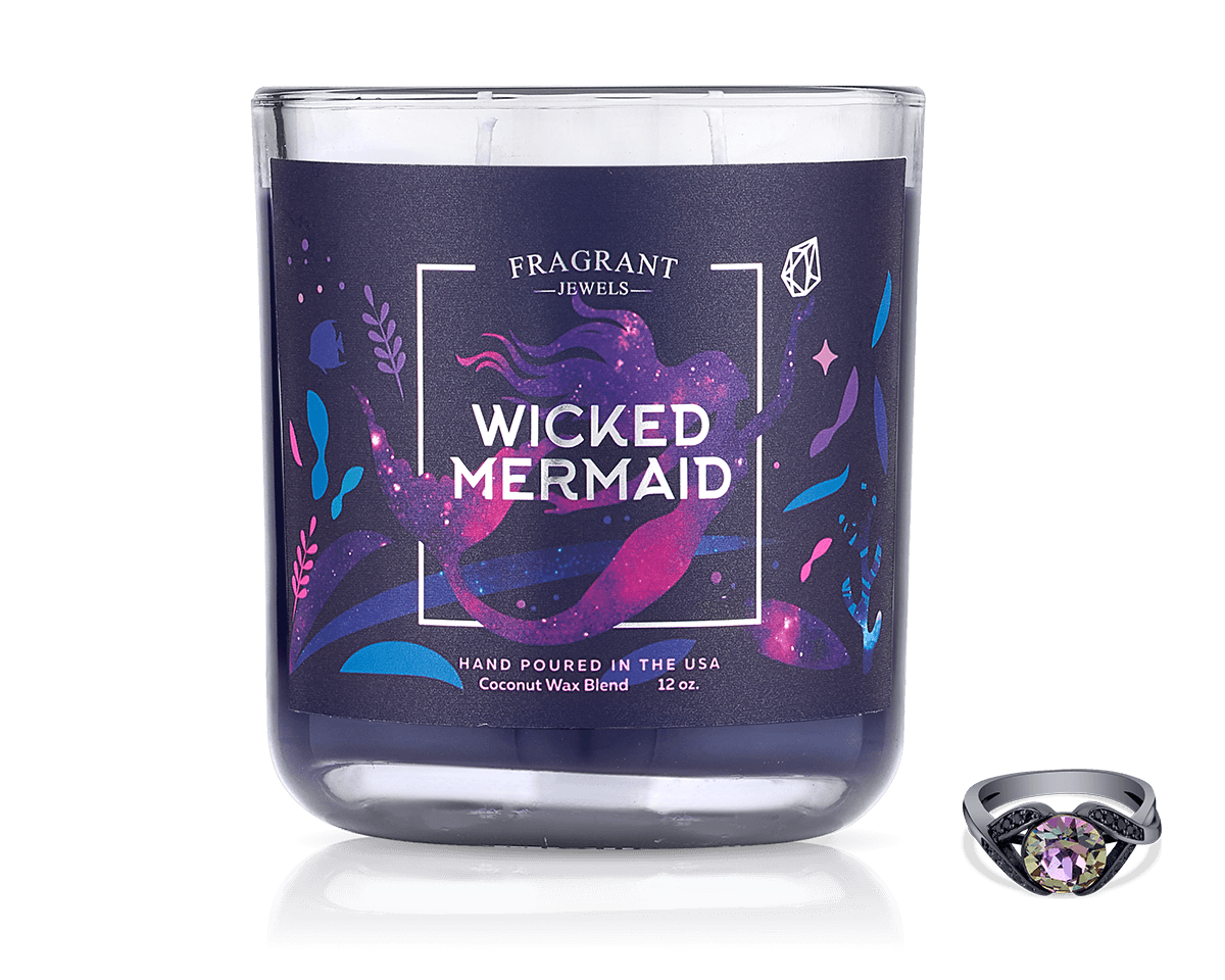 Wicked Mermaid - Jewel Candle